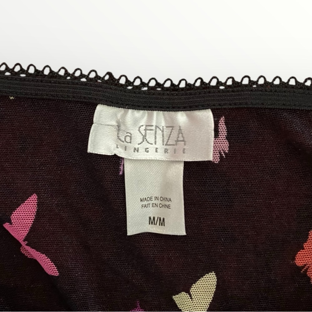 La Senza Vintage Butterfly Print Sheer Camisole Size M - Picture 5 of 5